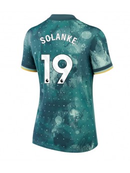 Billige Tottenham Hotspur Dominic Solanke #19 Tredjedrakt Dame 2024-25 Kortermet